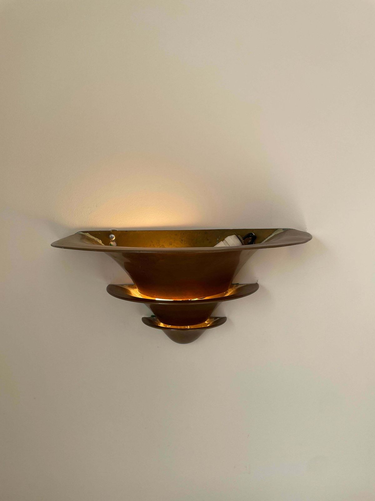 Copper Wall Lights By Louis Poulson photo buy