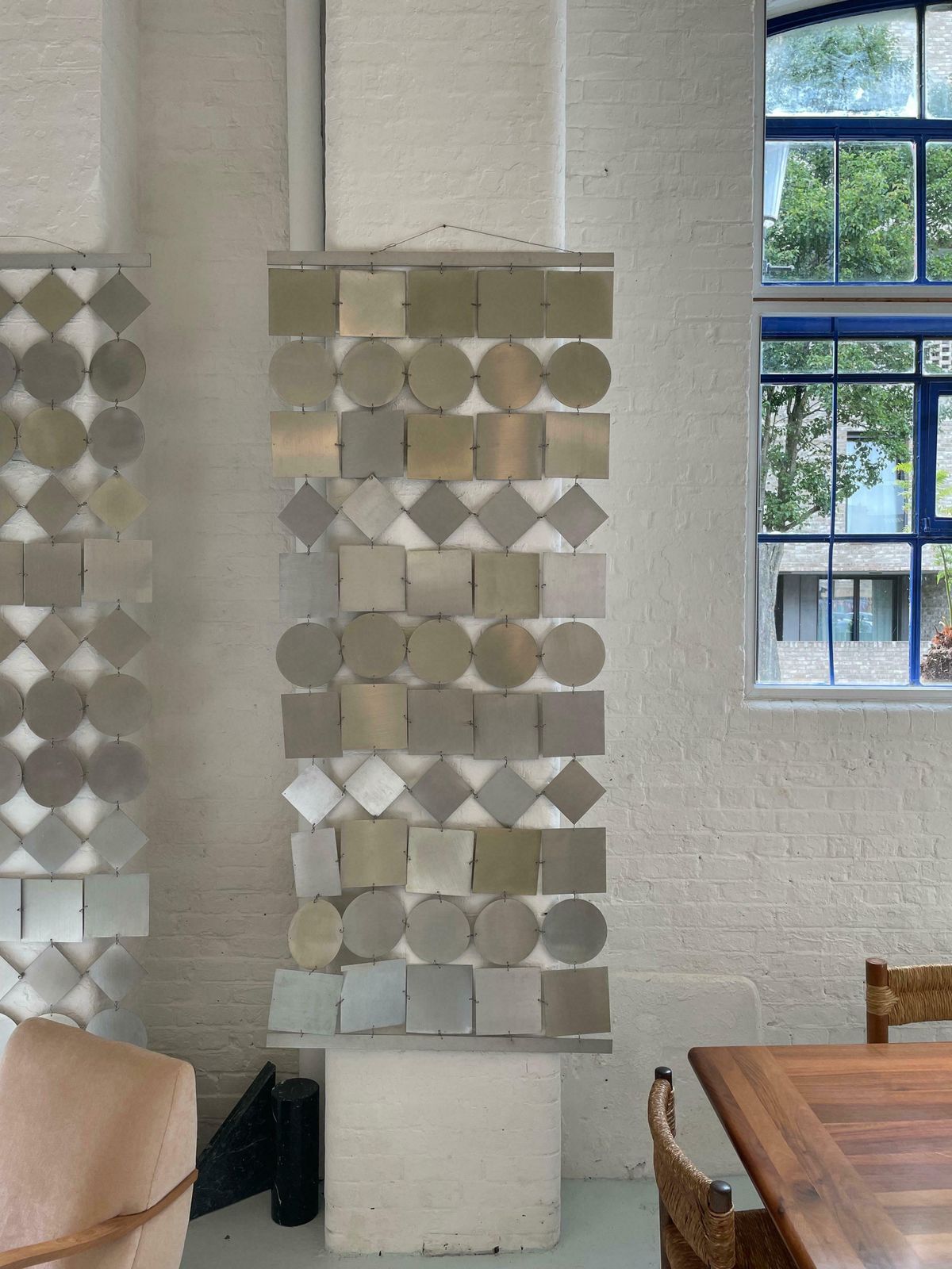 1970s Geometric Steel Screen   Small photo buy
