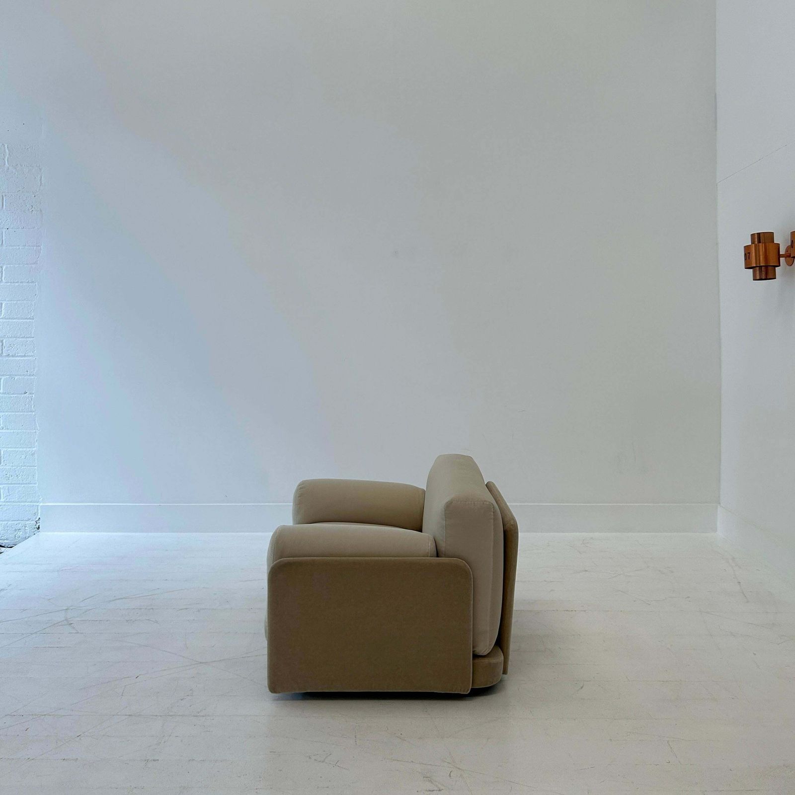 photo buy 1970s Modernist Italian Framed Armchair