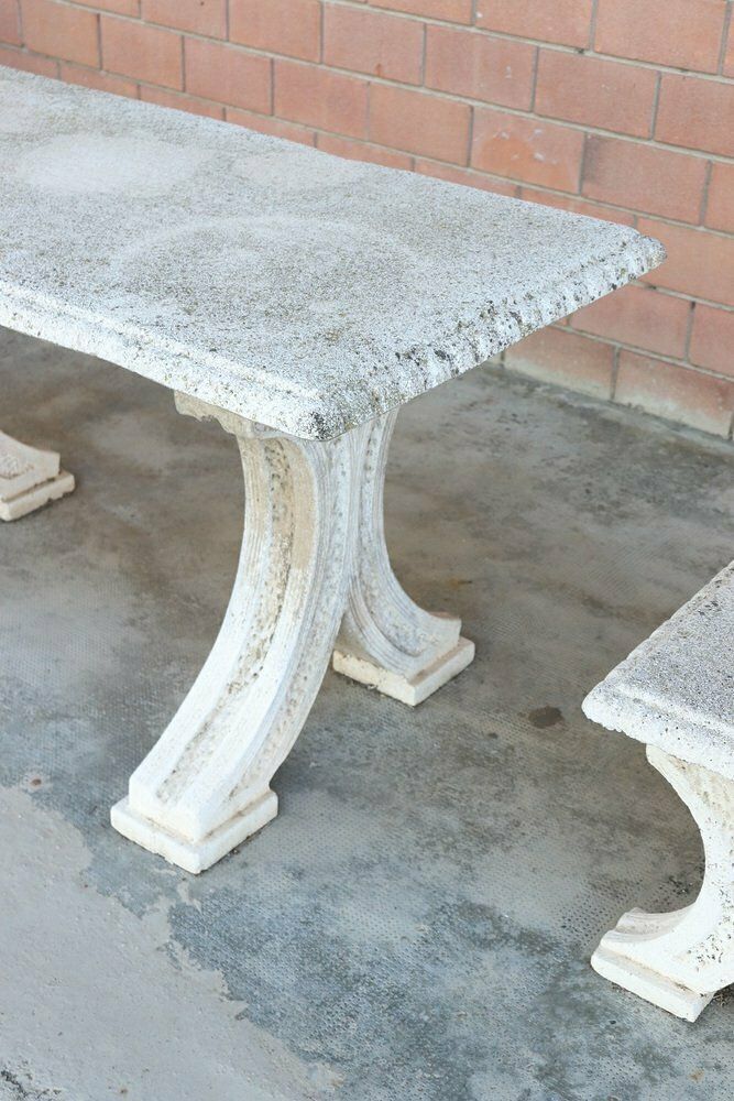 Early 20th Century Garden Table And Stools, Set Of 3 photo buy