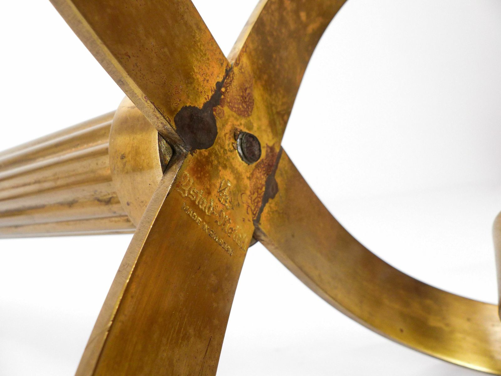photo furniture Xxl Brass Candlestick Ivar ålenius Björk For Ystal Metall 1960