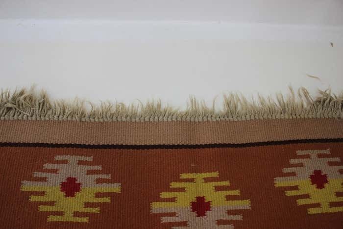 1940s Kilim Wool Carpet/Rug, Czechoslovakia photo buy