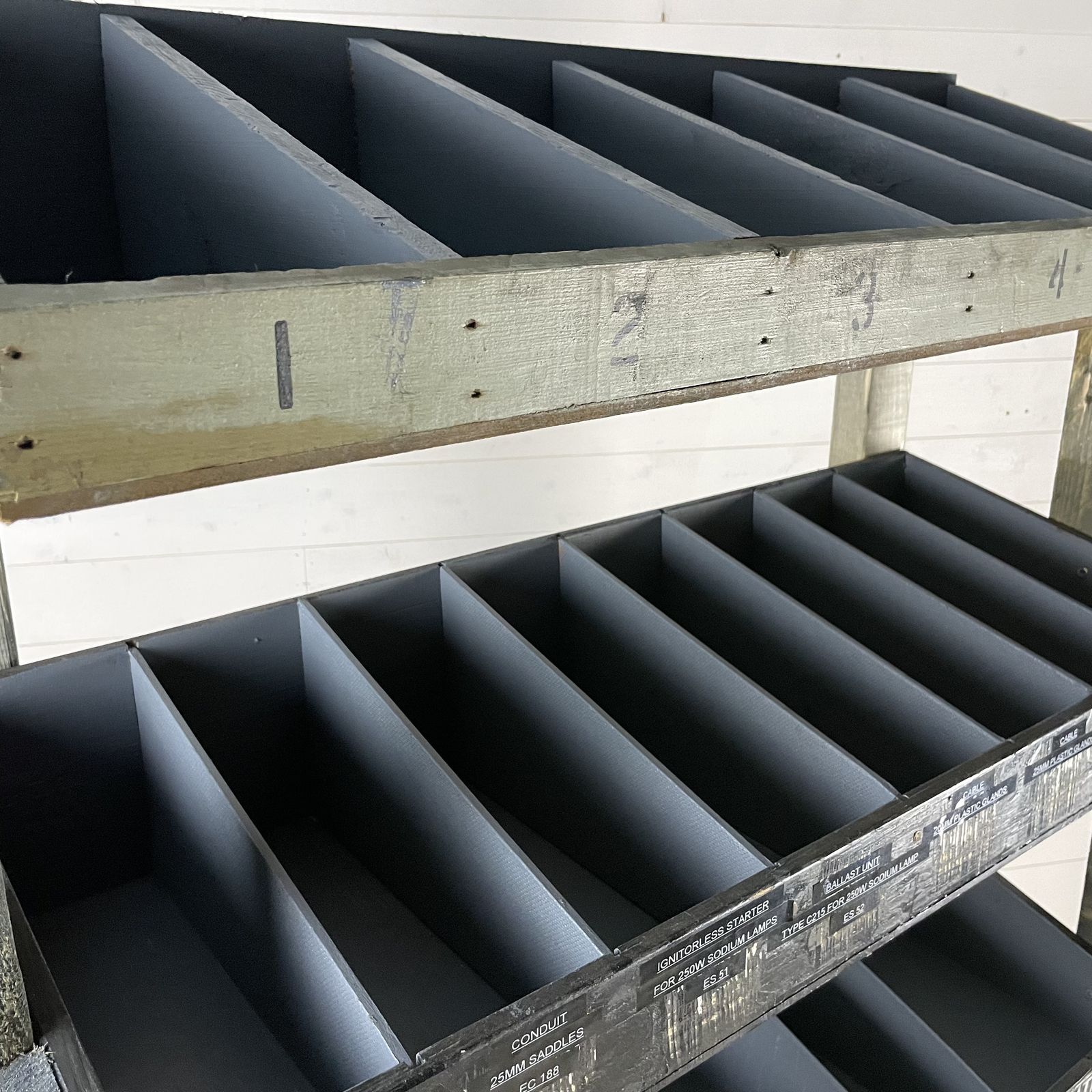 Vintage Industrial Shelving Unit photo 445.0