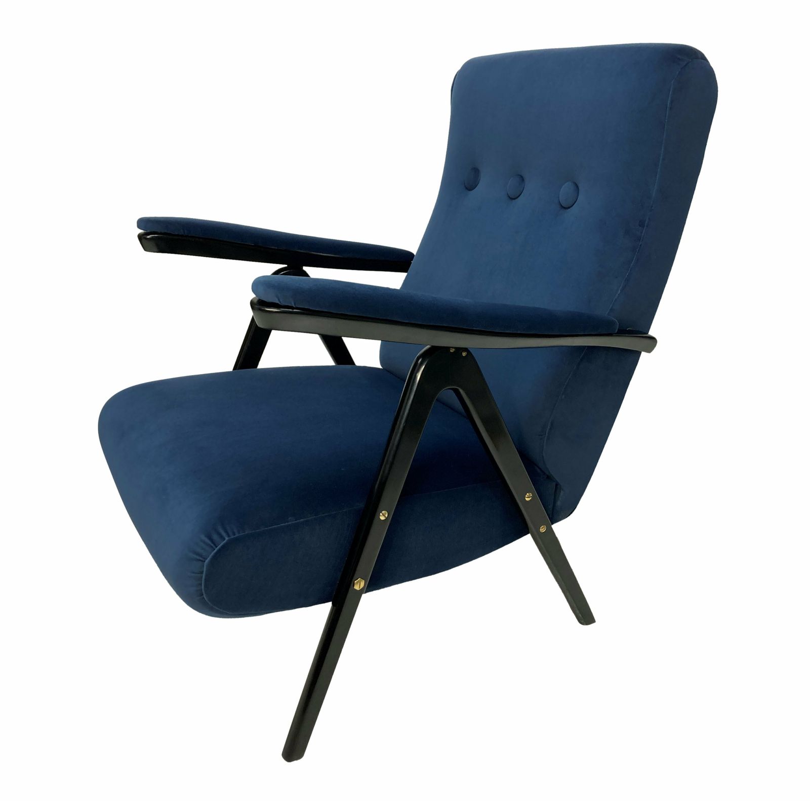 A Mid Century Reclining Armchair By Cassina