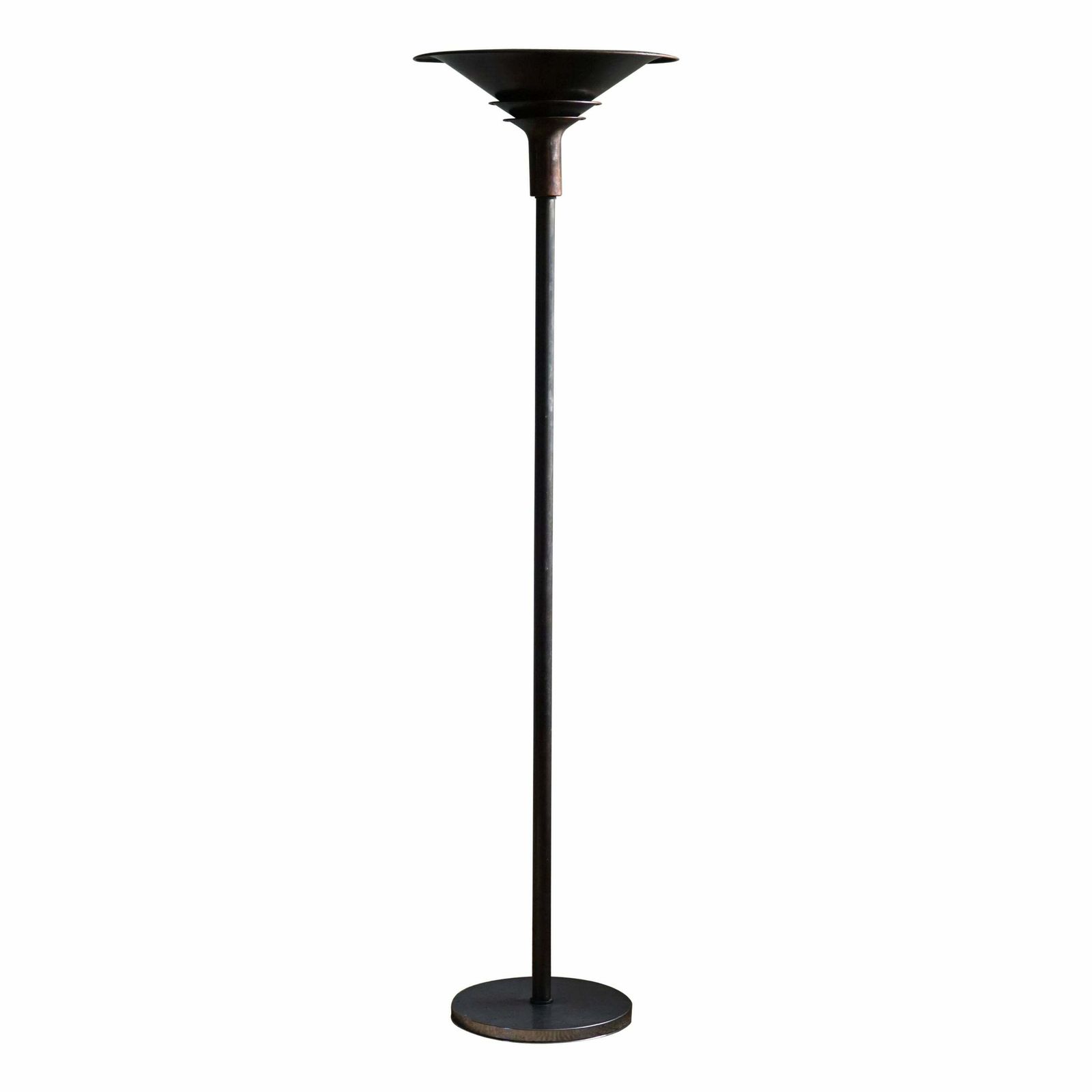 Danish Art Deco Uplight Floor Lamp By Louis Poulsen, Model "A Lamp", 1930s