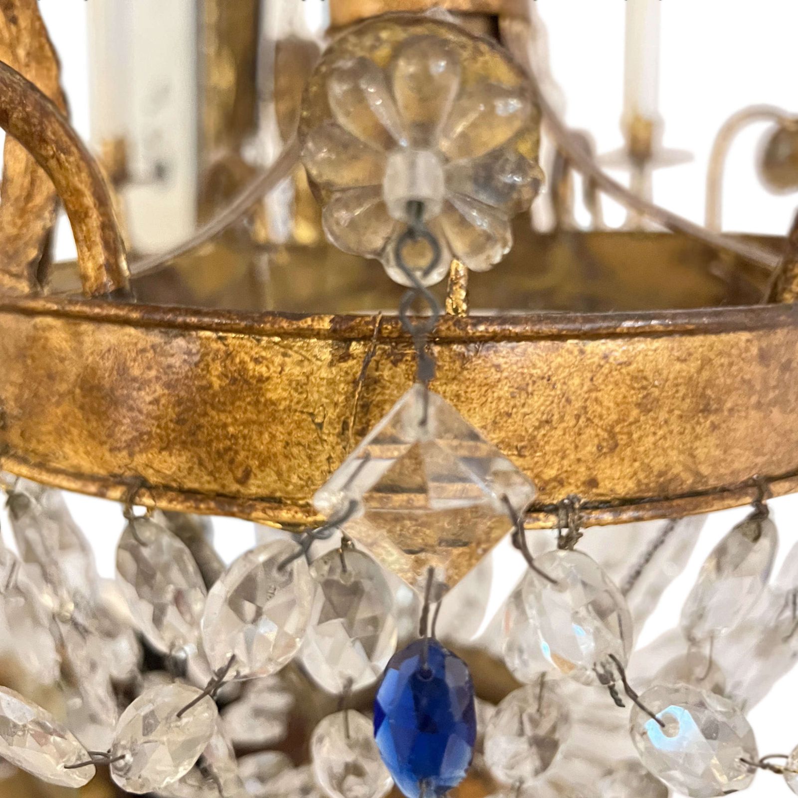 Pair Of Italian 1960s Decorative Chandeliers photo vinterior