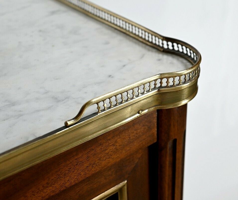 Small Mahogany Bookcase, Louis XVI Style – 2nd Half Of The 19th Century photo 2982.0161287