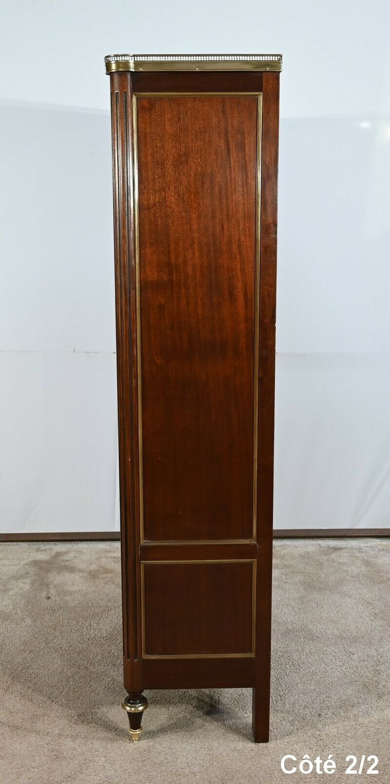 2982.0161287 Small Mahogany Bookcase, Louis XVI Style – 2nd Half Of The 19th Century photo
