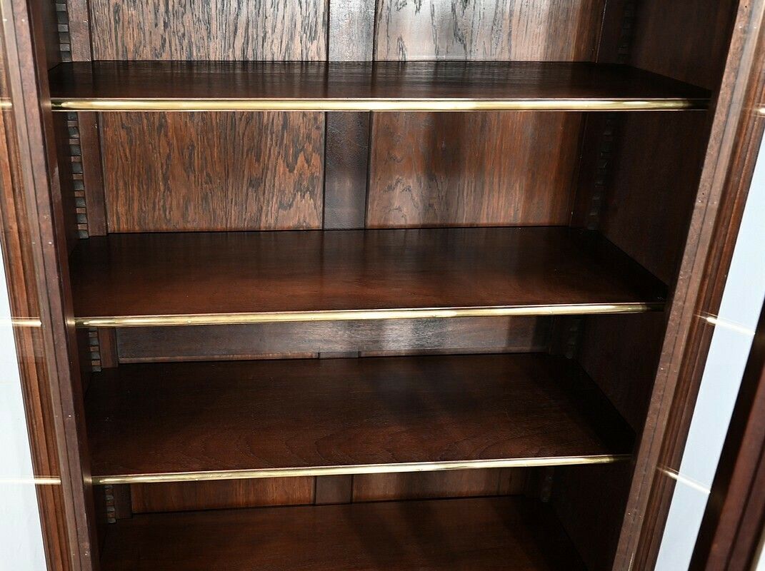 photo buy Small Mahogany Bookcase, Louis XVI Style – 2nd Half Of The 19th Century