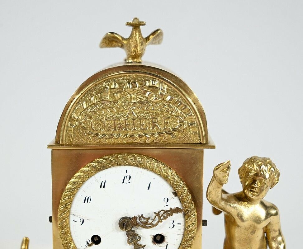 Small Travel Clock, Empire Period – Early 19th Century photo buy