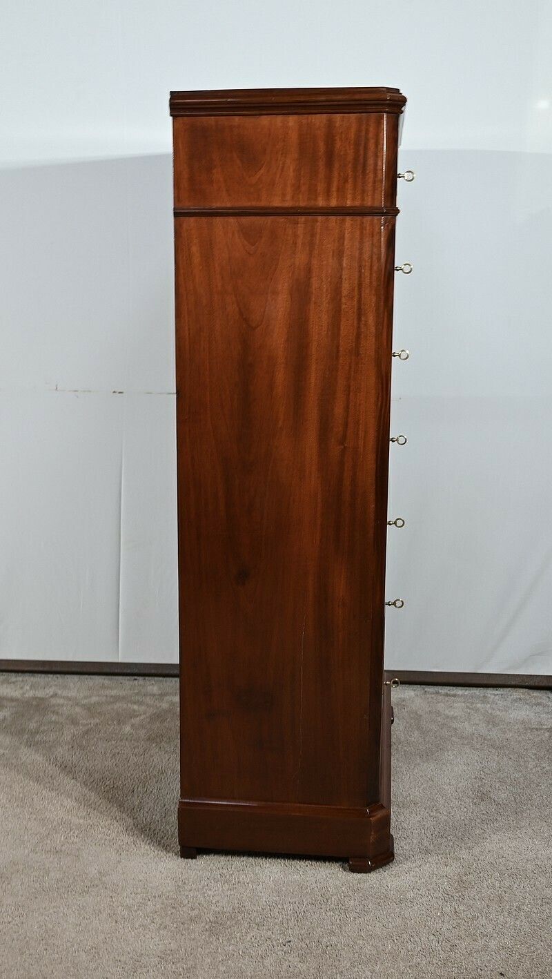photo furniture Small Weekly Burl Mahogany – 2nd Half Of The 19th Century