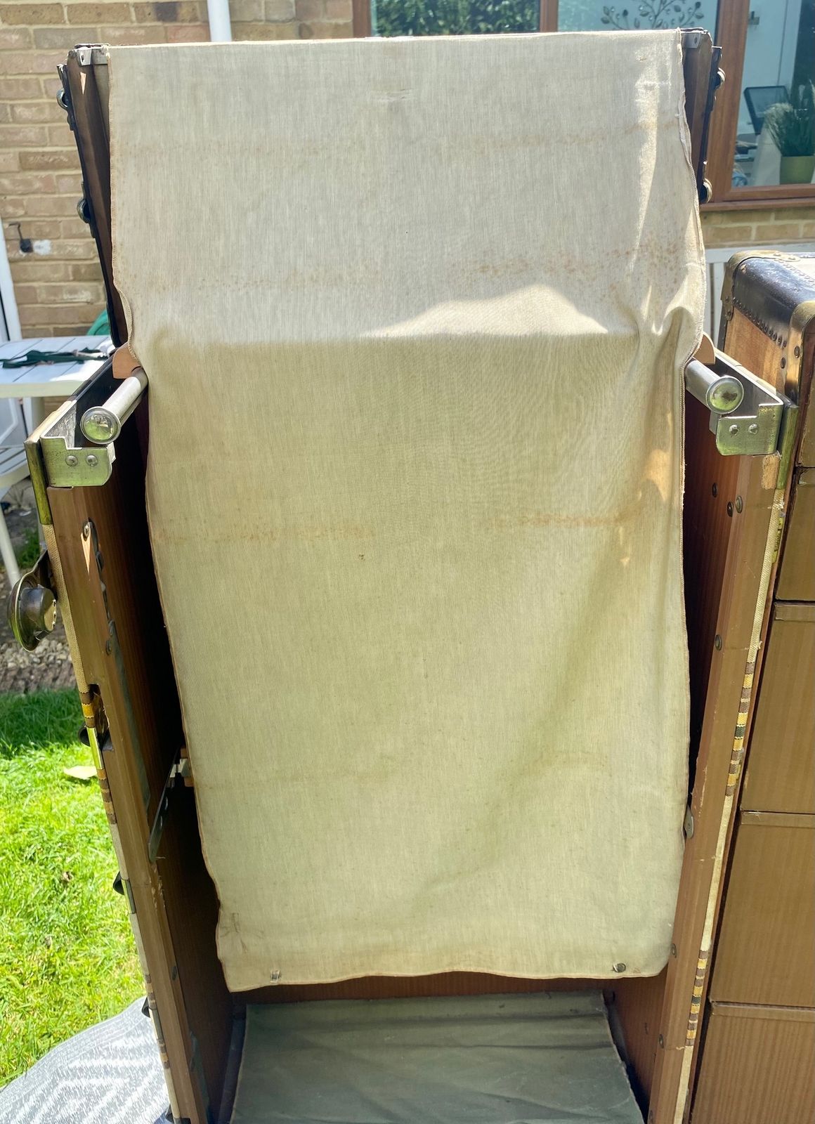 Vintage Travel Steamer Wardrobe photo for sale