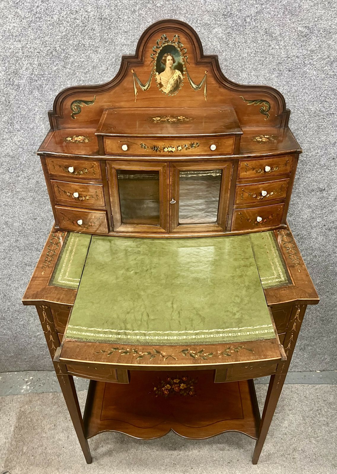 Beautiful Edwardian Ladies Desk Bonheur Du Jour photo for sale