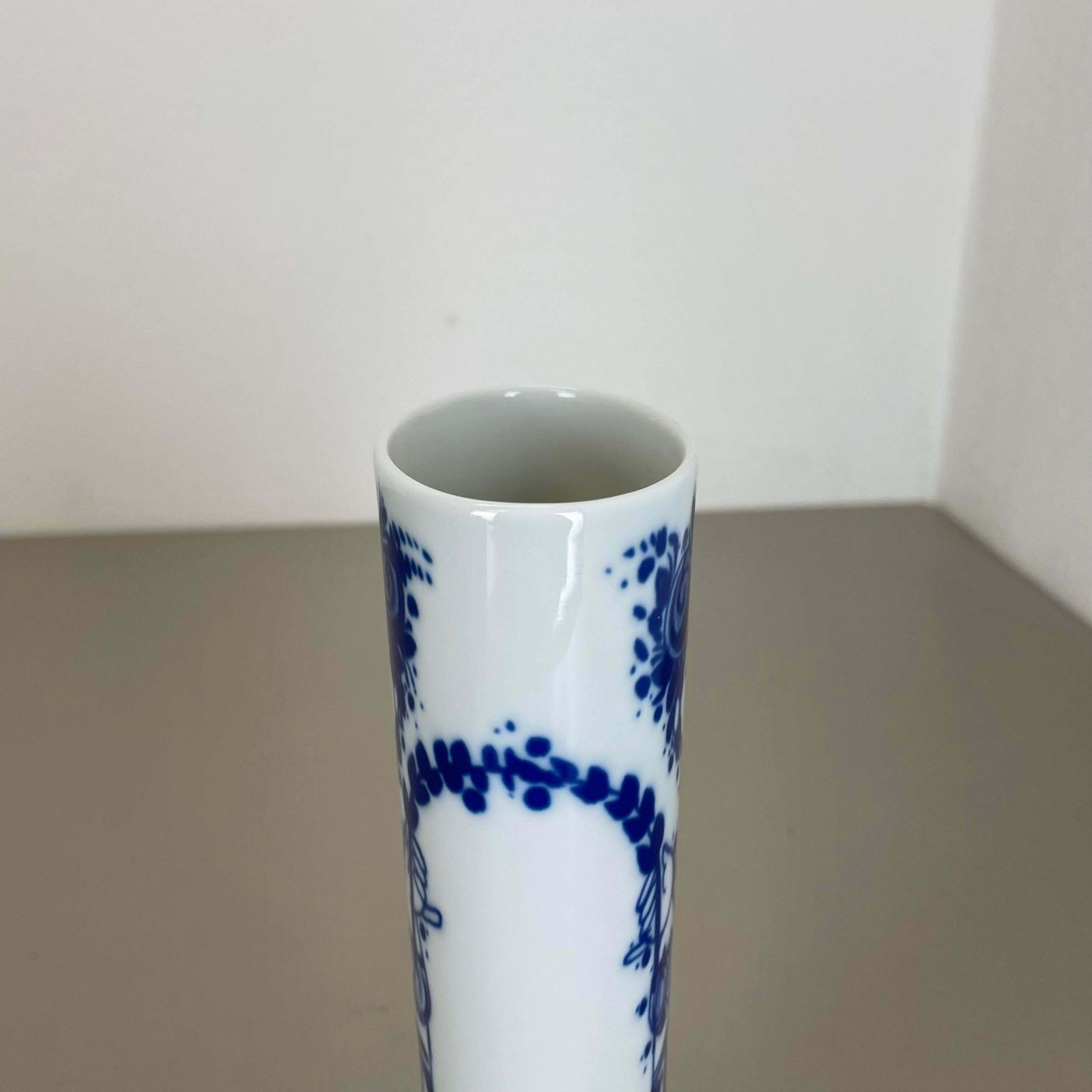 Home Decor Op Art Porcelain Vase By Björn Wiinblad For Rosenthal Studio Line Germany, 1970s photo