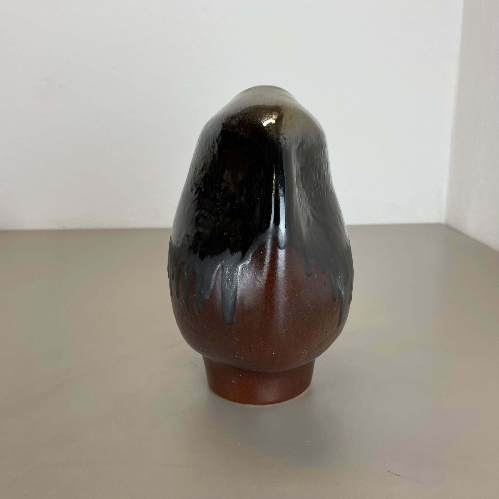 Huge 24cm Studio Pottery Vase Object By Heiner Balzar For Steuler, Germany, 1970 photo 577.0