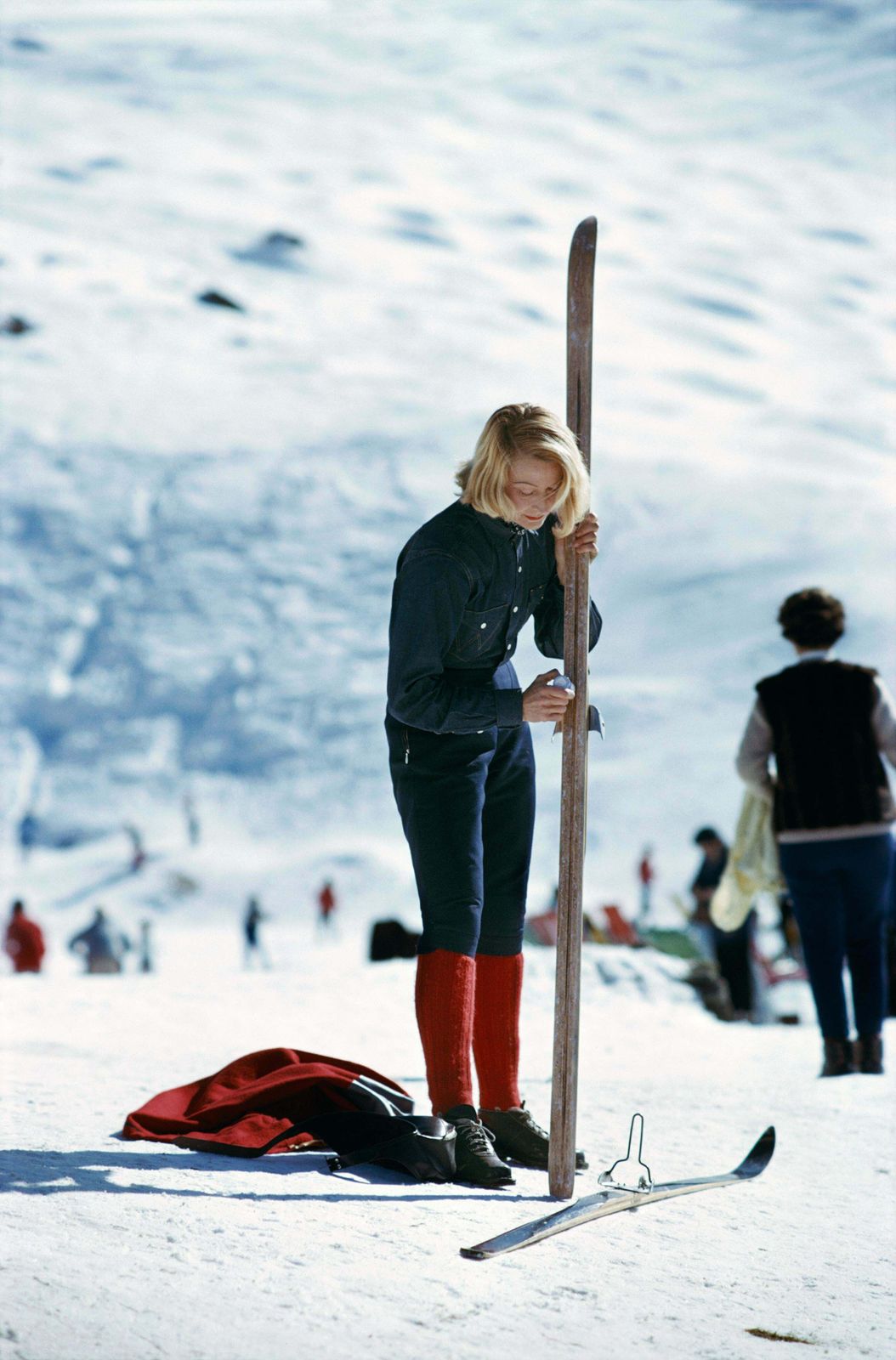 Verbier Ski By Slim Aarons