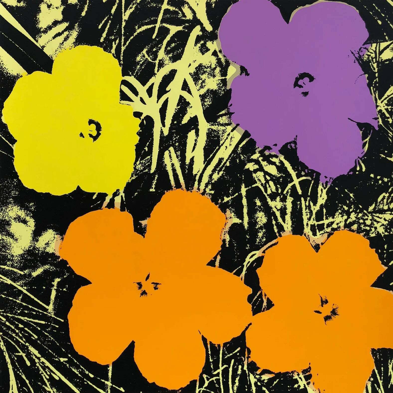 Andy Warhol (Sunday B. Morning) Flowers 11:67