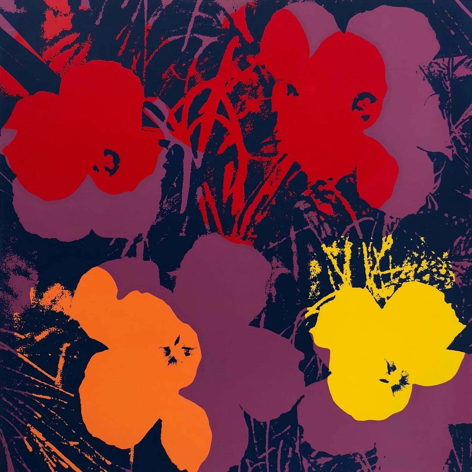 Andy Warhol (Sunday B. Morning) Flowers 11:66