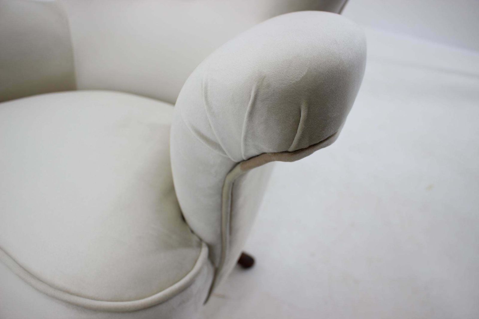 1900s Rare Antique Curved Armchair photo buy