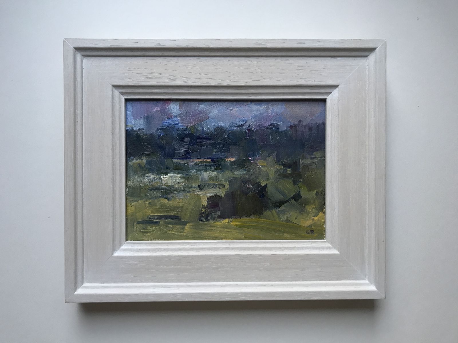 Charles Rodwell Oil On Canvas "Soft Greens" photo furniture