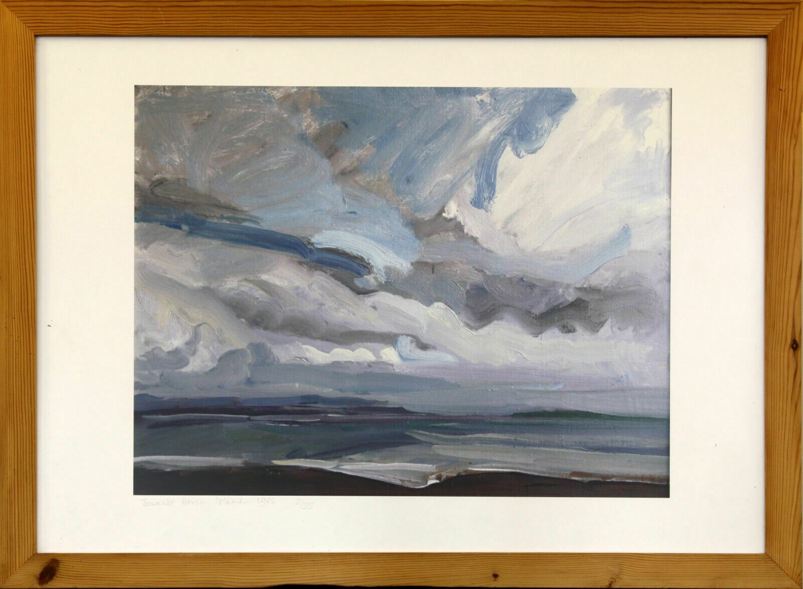 Limited Edition Print Titled "Towards Horse Island"