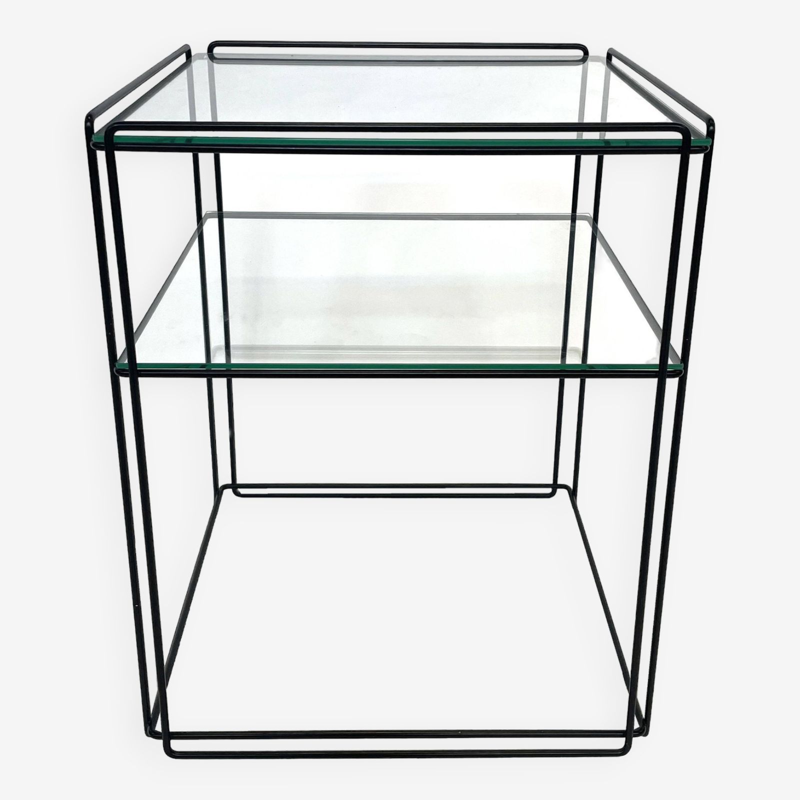 Side Table By Max Sauze "Isocèle" Design 70's