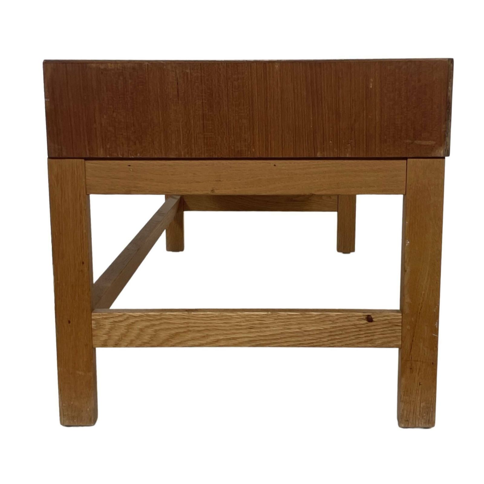 Vintage Danish Cabinet Low Model 1960s Teak Veneer photo for sale