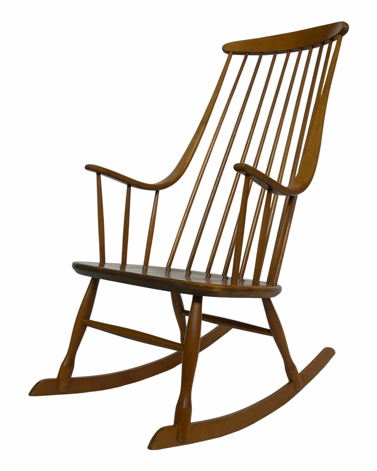 Lena Larsson For Nesto 'Grandessa' Scandinavian Rocking Chair, 1958 photo furniture