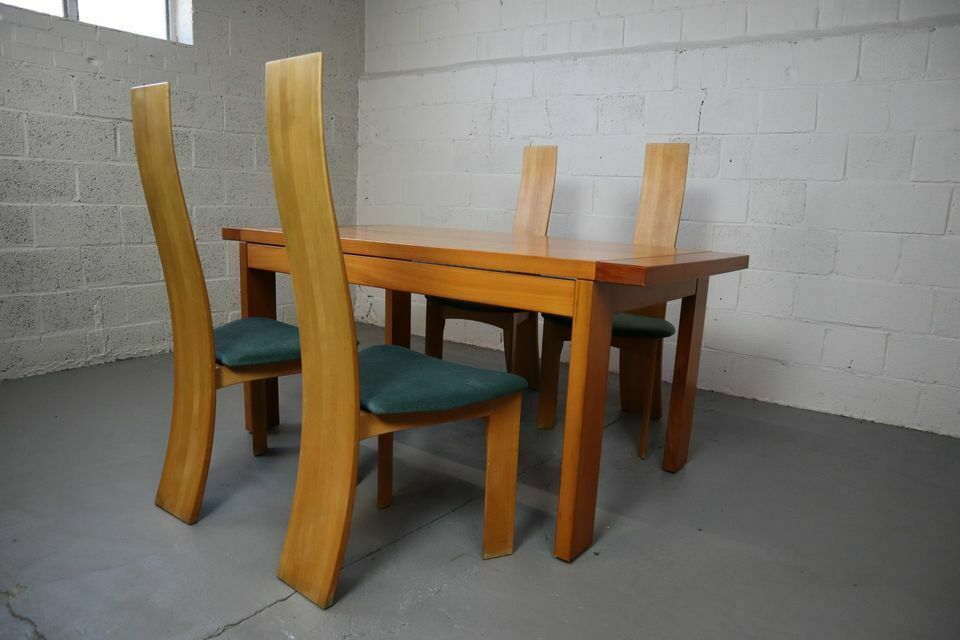 Set Of Four "Iris" Chairs By Bob Van Den Berghe For Tranekaer Furniture Denmark photo Furniture