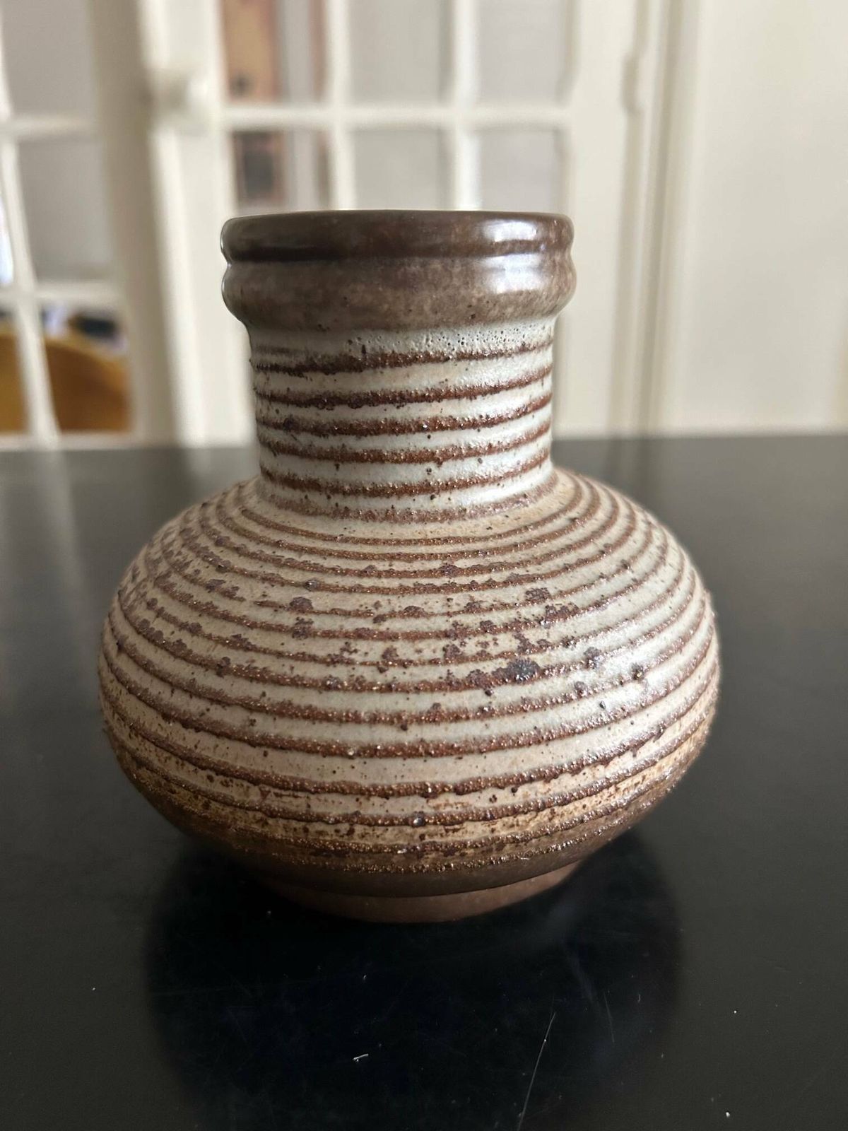 3 Stoneware Vases 1970, 1970s, Vintage photo vinterior