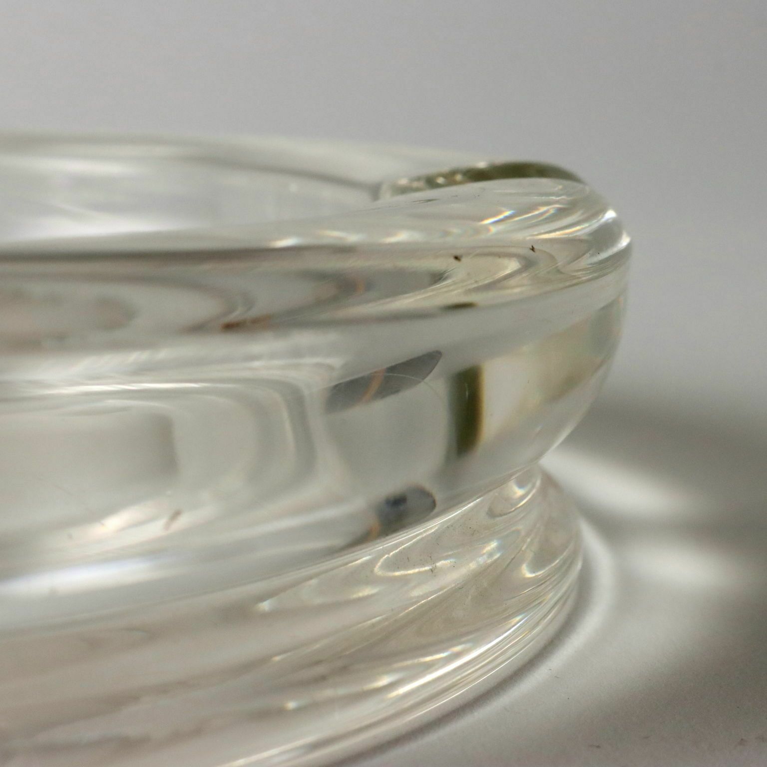 Vintage Ashtray Emanuel Ungaro 1980s 90s Sasaki Crystal Japan photo 250.0