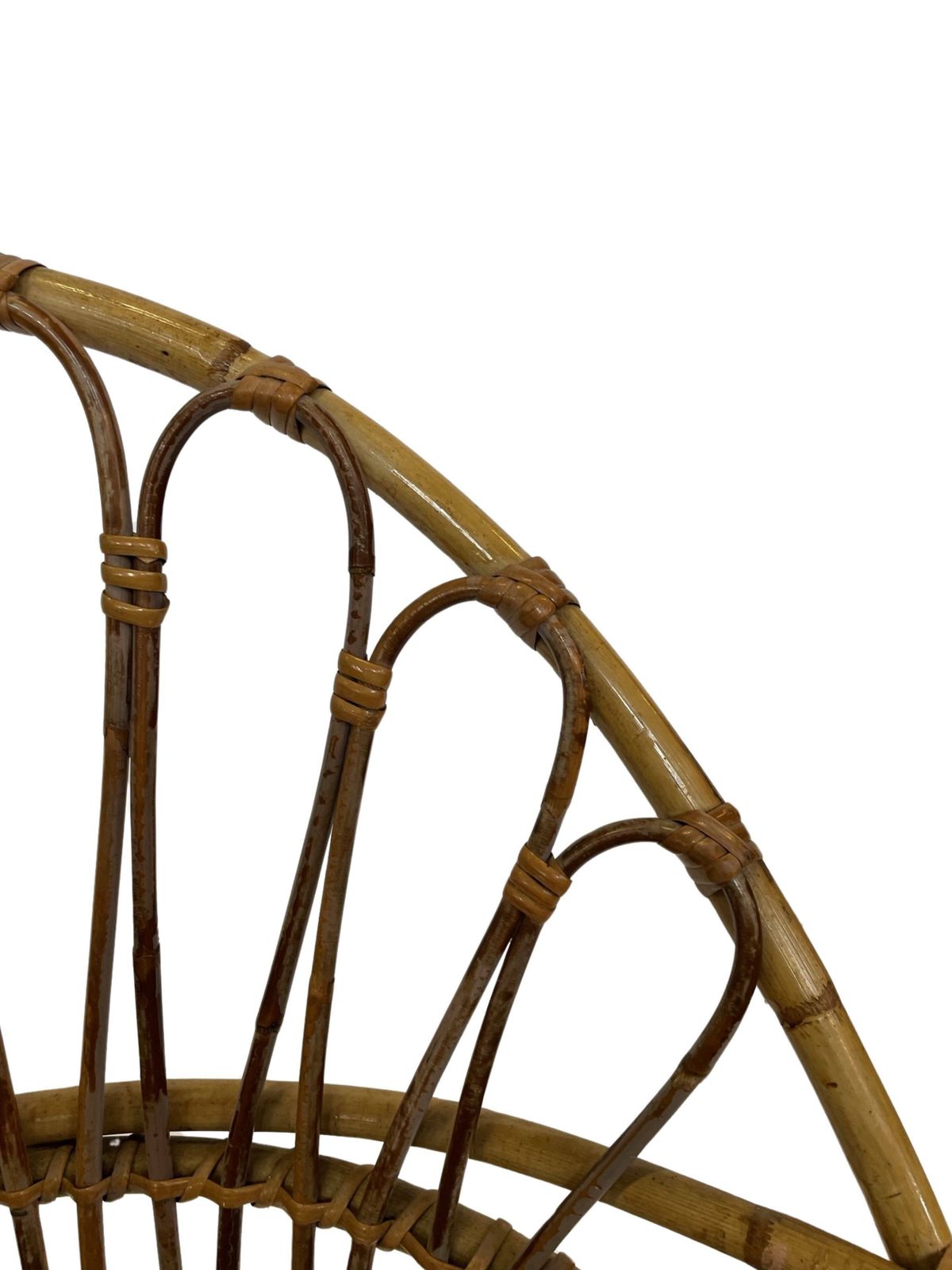 211.0 Rattan Chair By Dirk Van Sliedregt Rohe Noordwolde 1960 In The Netherlands photo