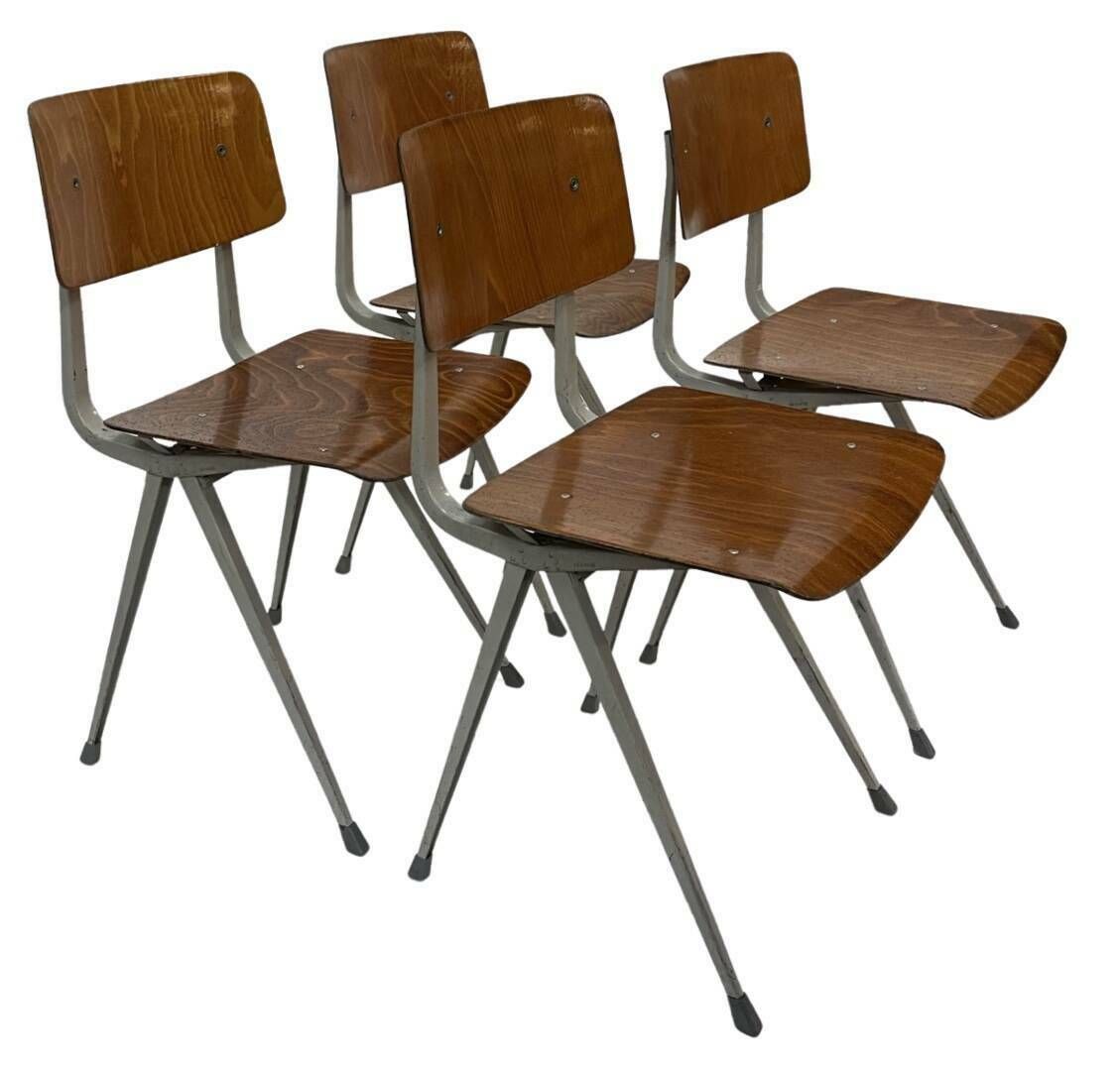 Dutch Result Chairs By Friso Kramer For Ahrend De Cirkel, 1960s, Set Of 4 photo for sale