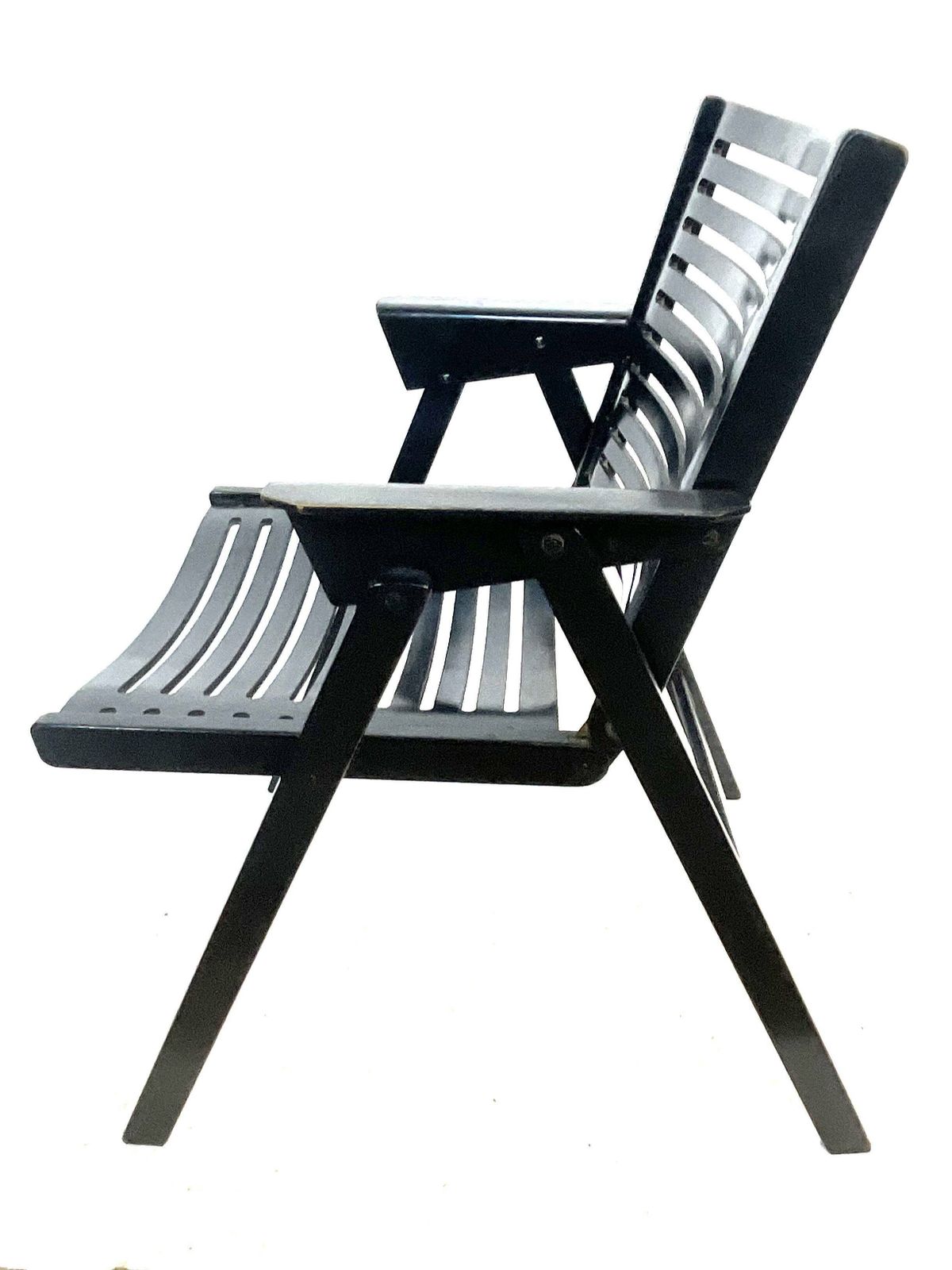 Niko Kralj Rex Plywood Folding Chair For Stol 1950s In Black photo for sale