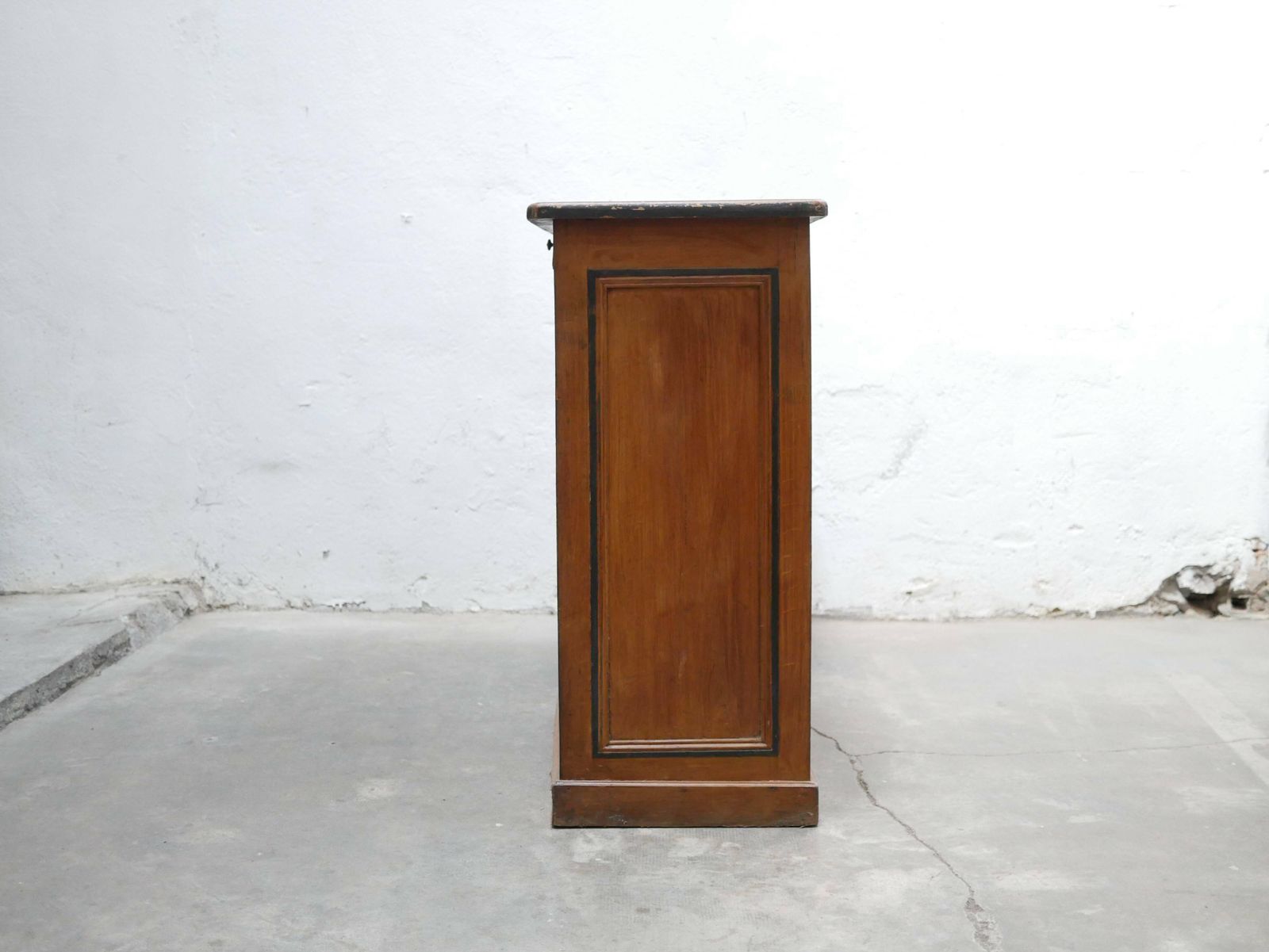 Antique Wooden Counter Trade Furniture photo vintage