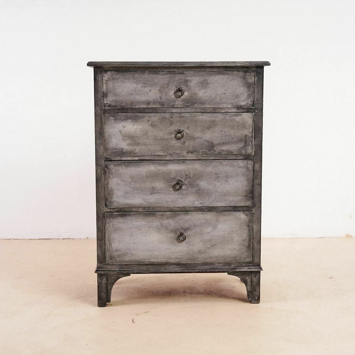 Cabinet With Four Drawers, Shabby