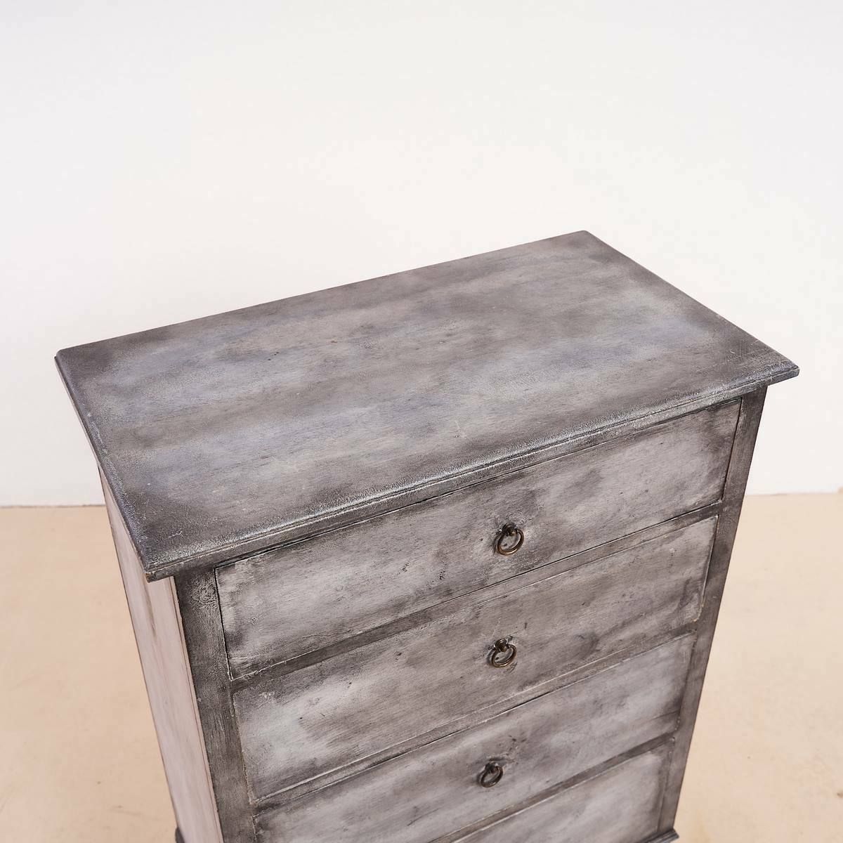 Cabinet With Four Drawers, Shabby photo vinterior