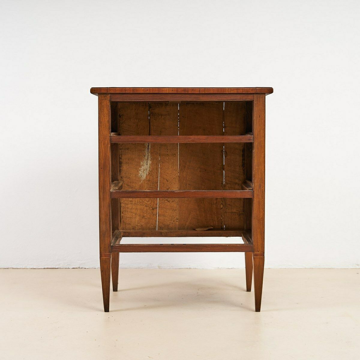 Louis XVI Cabinet, Threaded And Inlaid photo vintage