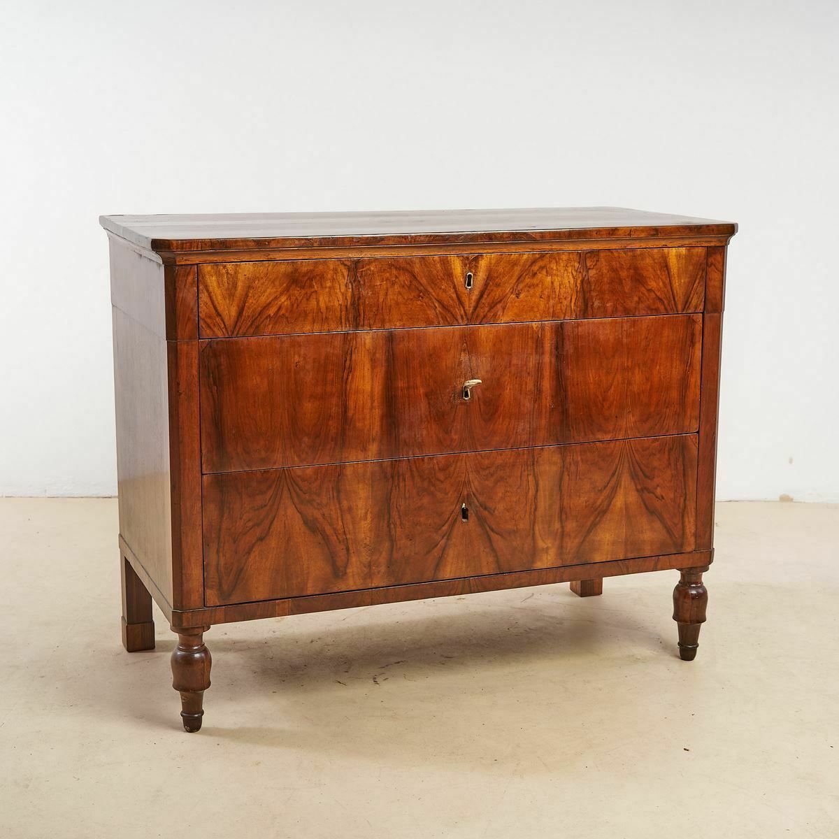 Three Drawer Dresser From The Early 19th Century