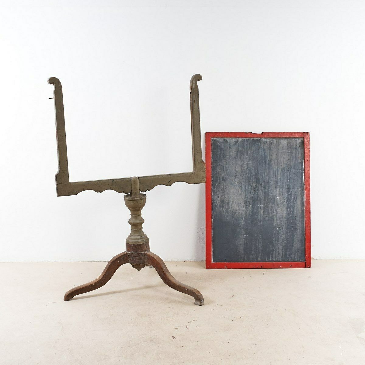 Revolving Blackboard From The 19th Century