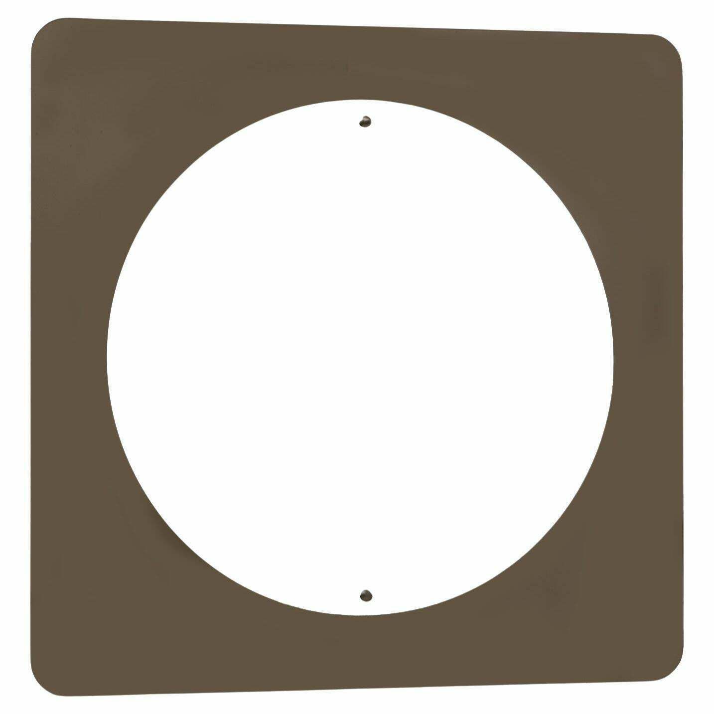 Mid Century Modern Italian Smoked Bronze Large Mirror, 1970s