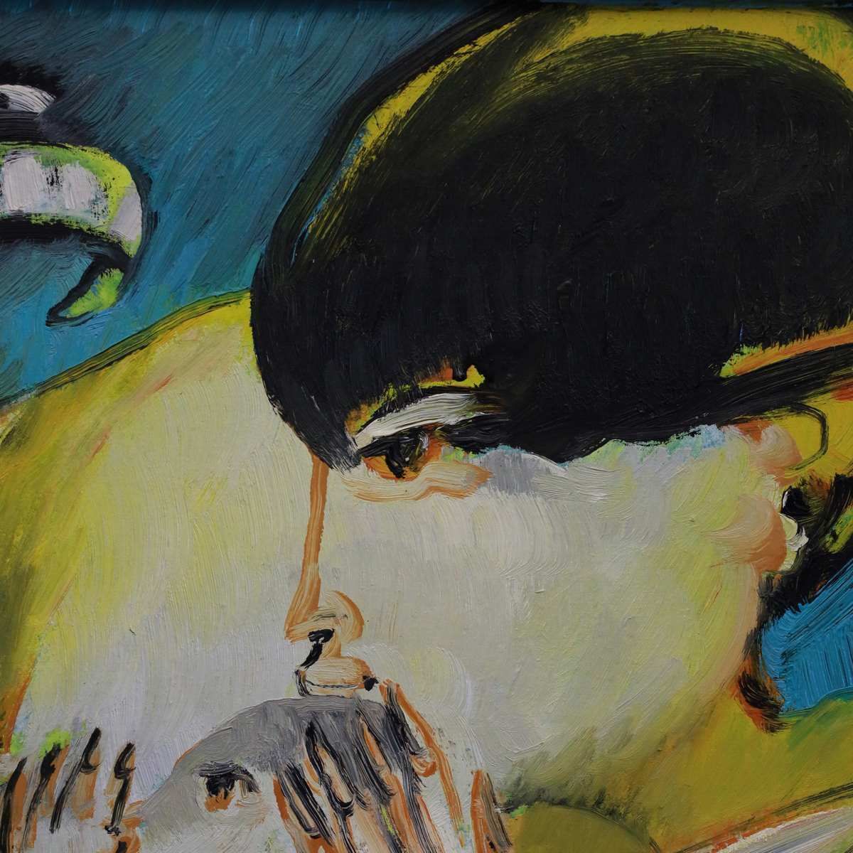 Remo Toast, Motherhood, Oil On Canvas From 1980 photo 2581.0