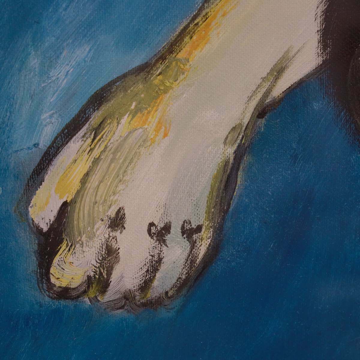 Remo Brindisi, Oil On Canvas From 1980 photo vinterior