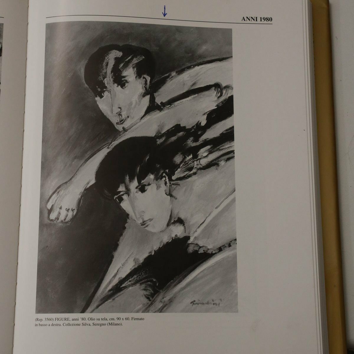 photo buy Remo Brindisi, Oil On Canvas From 1980