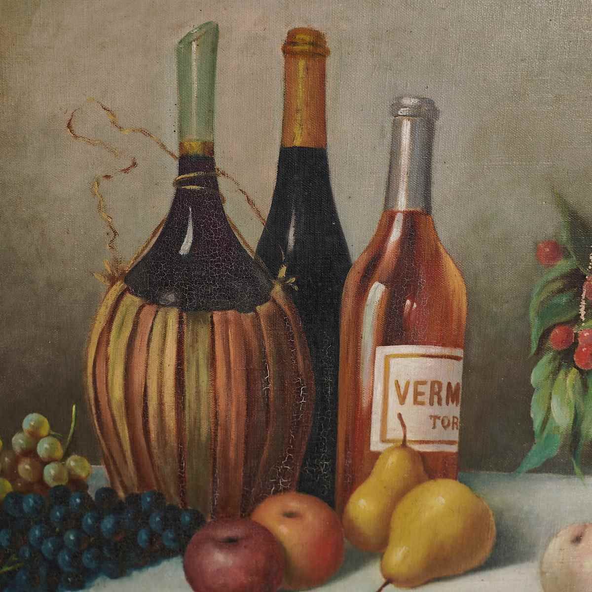 Pair Of Still Life Paintings From The Early 1900s photo vinterior