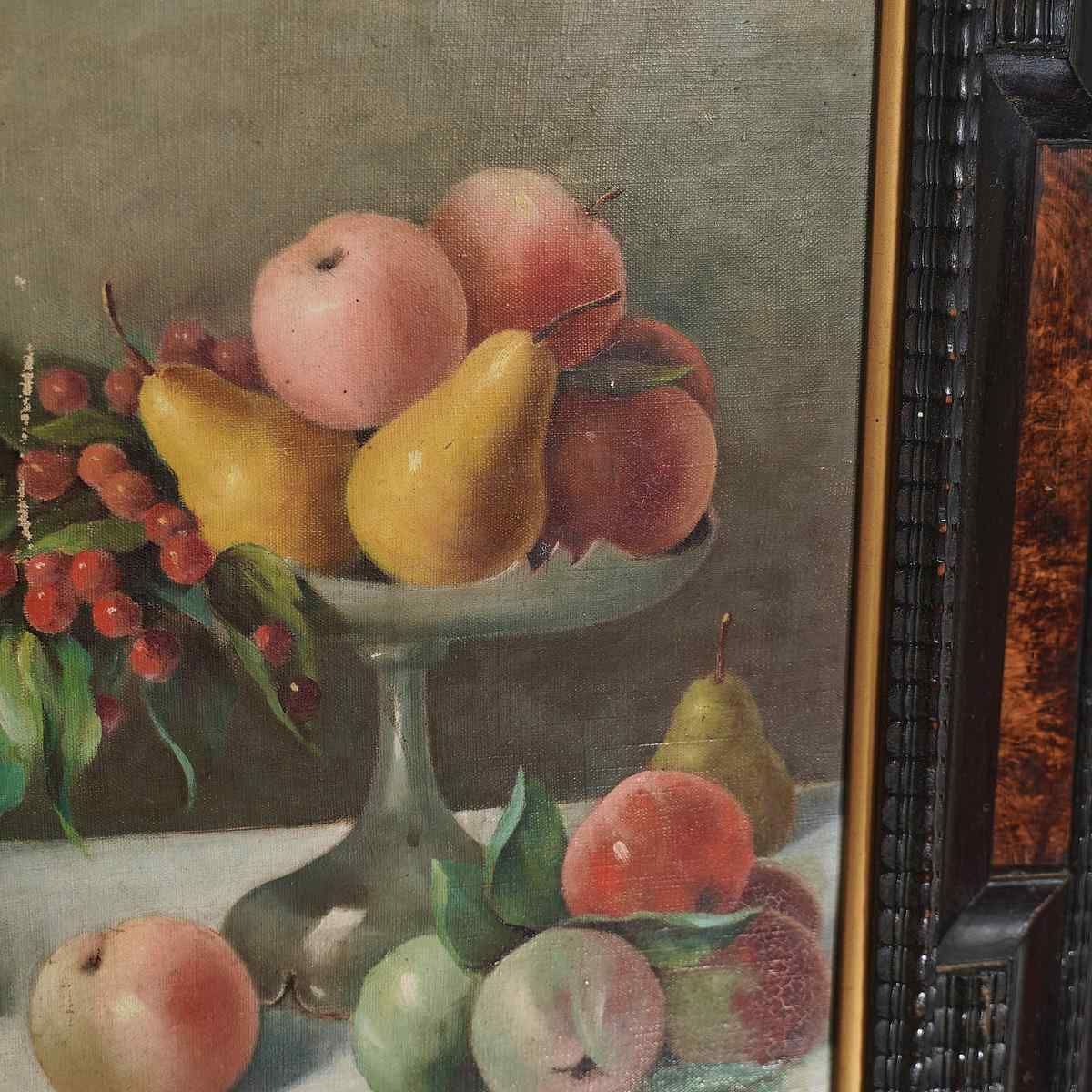 Pair Of Still Life Paintings From The Early 1900s photo buy
