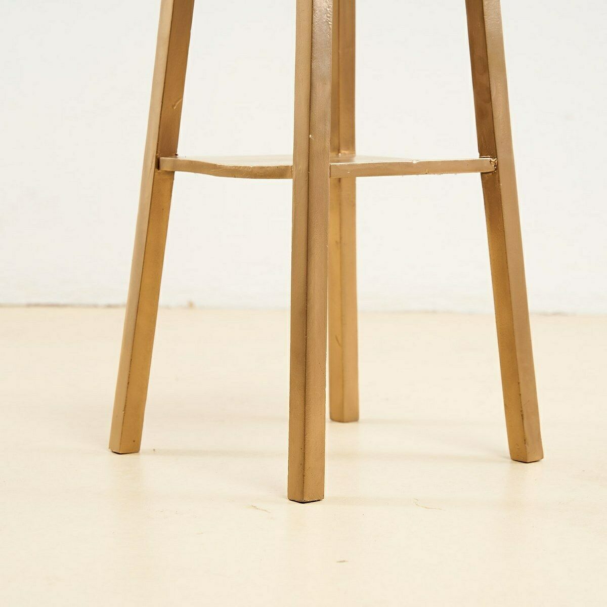 Vase Holder   Golden Wood Sculpture photo furniture