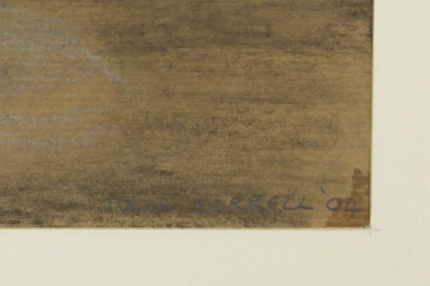 Pastel By Julia Sorrell. View Of A Working Office photo for sale