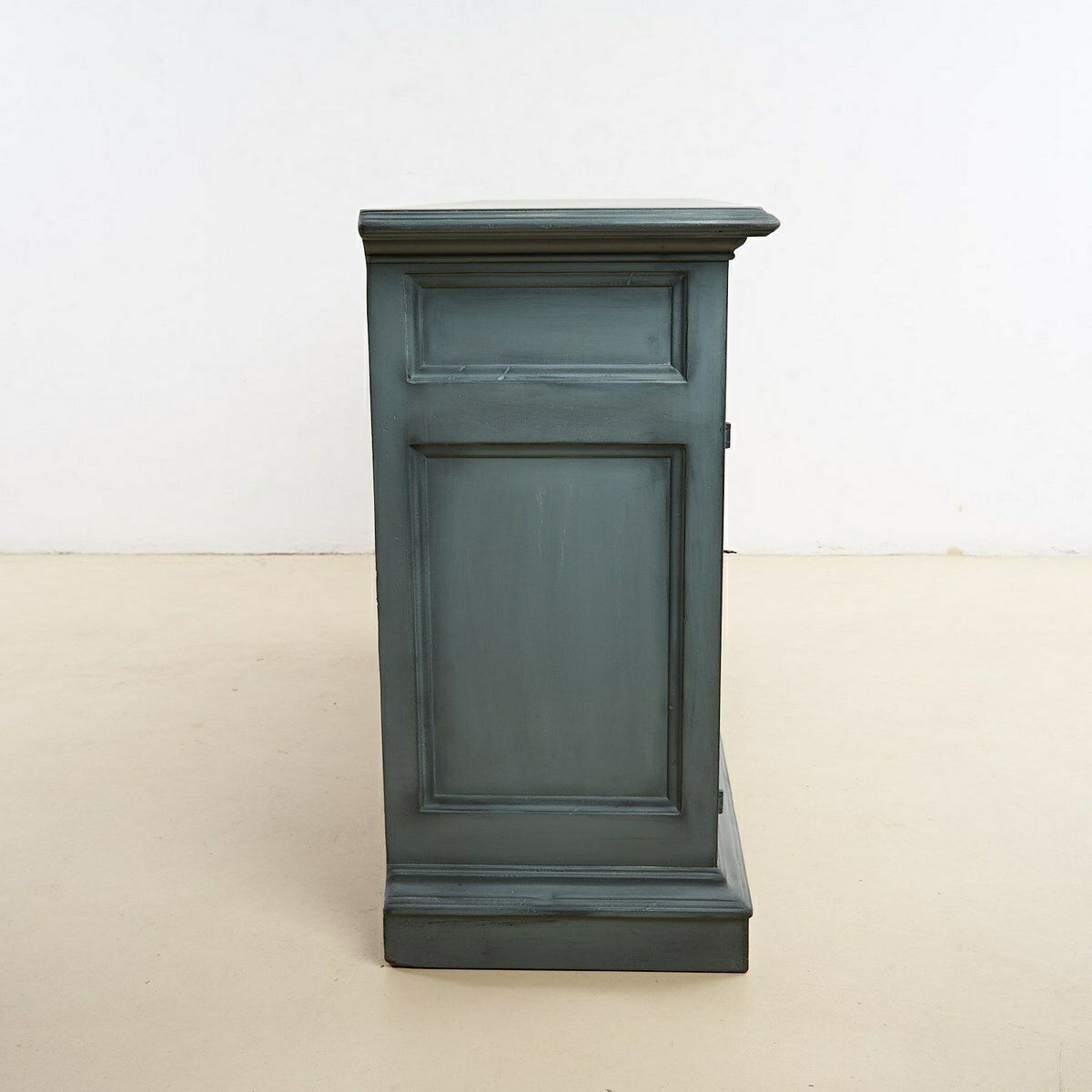Gray Wooden Sideboard photo vinterior