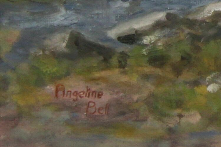 Oil On Board By Angeline Bell. Titled "Morning Light Styhead Pass" photo for sale